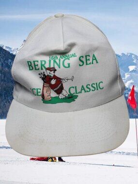 Nome Alaska North slope pipeline Hat Cap  Bering Sea Ice Classic Golf